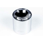 NASADKA KRÓTKA 6-KĄTNA CHROMOWANA 1/2'' 11MM