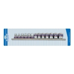 KOMPLET NASADEK 3/8 12-KĄTNE 13 SZTUK 7-19MM BLISTER
