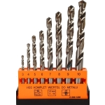 ZESTAW WIERTEŁ HSS DO METALU 3-10MM 8SZT.
