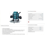 FREZARKA GÓRNOWRZECIONOWA  900W 8MM