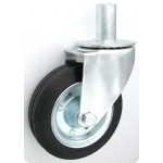 KOŁO METAL-GUMA 160MM OBUDOWA Z TRZPIENIEM 44
