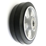 KOŁO ALUMINIUM-GUMA 160MM BEZ OBUDOWY A40G