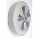 KOŁO ALUMINIUM-GUMA 250MM BEZ OBUDOWY, SZARE A90GS