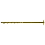 WKRĘT DO DREWNA Z KOŁNIERZEM NA TORX OCYNK ŻÓŁTY 8*80MM T40