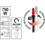 WYRZYNARKA 750W Z UCHWYTEM GRZYBKOWYM