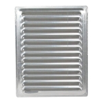 KRATKA  ALUMINIOWA 175*220MM UCHWYT ROZPRĘŻNY
