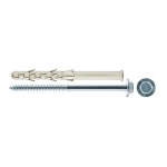 DYBEL RAMOWY ŁEB SZEŚCIOKĄTNY PODKŁADKOWY AC 16/240MM