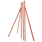 SŁUPEK OGRODZENIOWY RURA FI 40MM 2MM 2/1.25M NAROŻNY