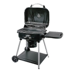 GRILL WĘGLOWY PROSTOKĄTNY NA KOŁACH MIR 417