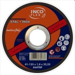 TARCZA PŁASKA A60TBF UNIWERSALNA STAL+INOX T1A 125*1.0*22