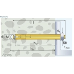 KOŁEK STALOWY 18*160/M12 2075.2024