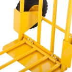 WÓZEK TRANSPORTOWY STALOWY Z ROZKŁADANĄ PLATFORMĄ 200 KG