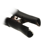 ZŁĄCZE KROKODYL 30A IZOLOWANE CZERWONE DŁ. 74MM