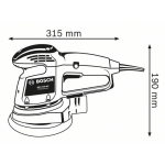 SZLIFIERKA MIMOŚRODOWA GEX150AC 340W 150MM