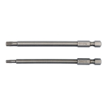 BIT, GROT DŁUGI TORX SECUR 2 SZT.T15*100MM T27*100MM