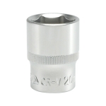 NASADKA KRÓTKA 6-KĄTNA CHROMOWANA 1/2'' 20MM