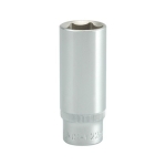 NASADKA DŁUGA 6-KĄTNA CHROMOWANA 1/2'' 22MM