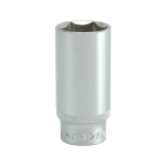 NASADKA DŁUGA 6-KĄTNA CHROMOWANA 1/2'' 27MM