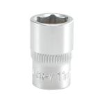 NASADKA KRÓTKA 6-KĄTNA CRV 1/4'' 12MM