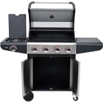 GRILL GAZOWY 4+1 STAL NIERDZEWNA 16KW