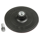 TARCZA ELASTYCZNA Z RZEPEM 125MM  M14 + TRZPIEŃ