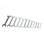 KOMPLET KLUCZY PŁASKICH 12 SZTUK 6-32MM