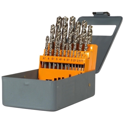 ZESTAW WIERTEŁ HSS DO METALU 1-13MM 25SZT.