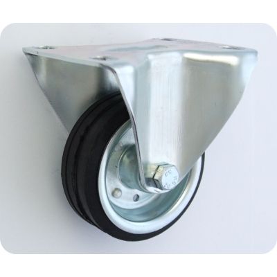 KOŁO METAL-GUMA 80MM OBUDOWA STAŁA 4