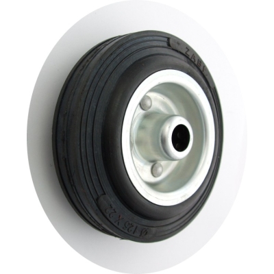 KOŁO METAL-GUMA 125MM BEZ OBUDOWY 21