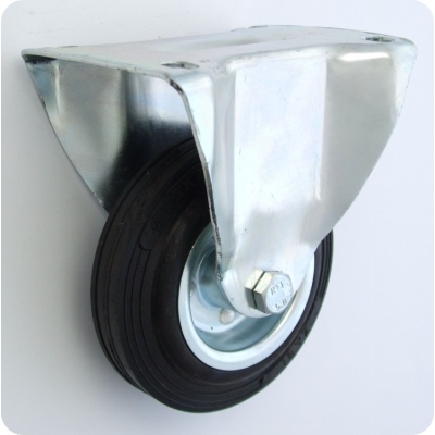 KOŁO METAL-GUMA 125MM OBUDOWA STAŁA 23