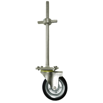 ZESTAW DO RUSZTOWAŃ Z REGULACJĄ 160MM + HAMULEC Z45NH/26
