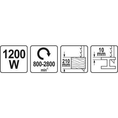 PIŁA SZABLASTA 1200W