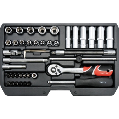 ZESTAW NARZĘDZIOWY 1/4'''' 42 CZĘŚCI XS