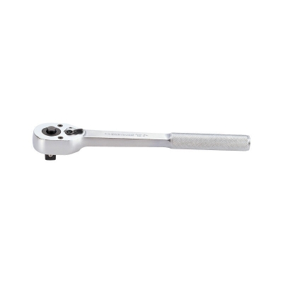 GRZECHOTKA 1/2 32 ZĘBY CHROM UCHWYT MOLETOWANY Z BLOK. 250MM