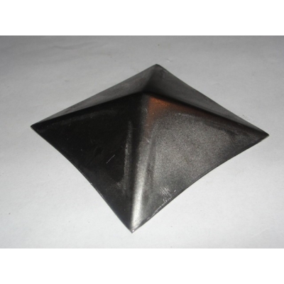 DASZEK METALOWY NA SŁUPEK OGRODZENIOWY 100*100MM