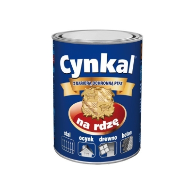 GRUNTOEMALIA AKRYLOWA CYNKAL 0,3L SZARY JASNY RAL 7040
