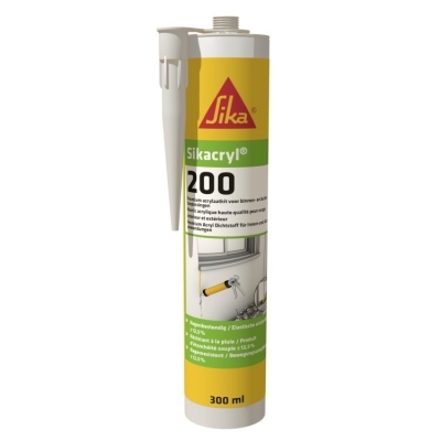 AKRYL WYSOKIEJ KLASY SIKACRYL-200 BIAŁY 300ML