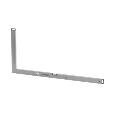 KĄTOWNICA BUDOWLANA 50*100CM PION, POZIOM STOPKA ANODOWANA