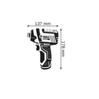 KLUCZ UDAROWY AKUMULATOROWY 1/4'' GDR 10.8-LI 2*2AH LB