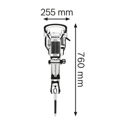 MŁOT UDAROWY KUJĄCY HEX GSH 16-28 1750W
