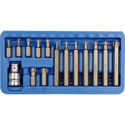 ZESTAW BITÓW TORX T20-T55 15 SZTUK