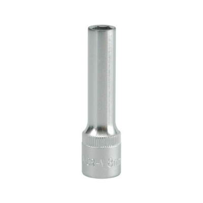 NASADKA DŁUGA 6-KĄTNA CHROMOWANA 3/8'' 8MM
