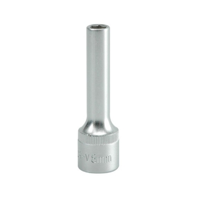 NASADKA DŁUGA 6-KĄTNA CHROMOWANA 1/2'' 8MM