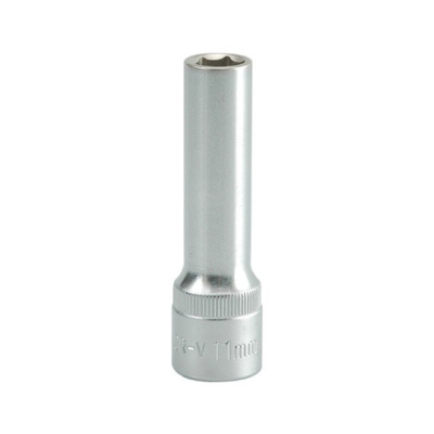 NASADKA DŁUGA 6-KĄTNA CHROMOWANA 1/2'' 11MM