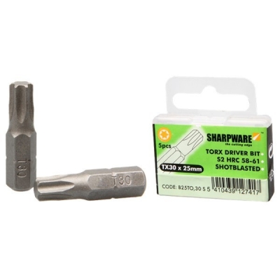 KOŃCÓWKA TORX TOP QUALITY TX30*25MM 5SZT