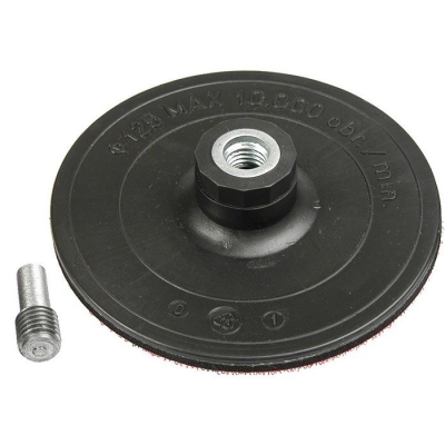 TARCZA ELASTYCZNA Z RZEPEM 125MM  M14 + TRZPIEŃ
