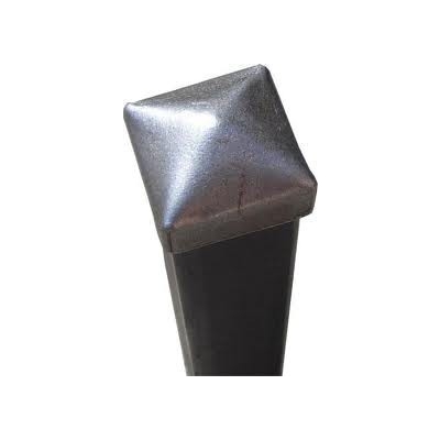 DASZEK METALOWY NA SŁUPEK OGRODZENIOWY 100*100MM
