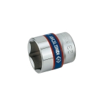 NASADKA KRÓTKA 6-KĄTNA CHROMOWANA  3/8'' 22MM