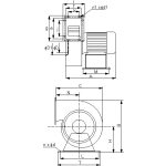 WENTYLATOR WBN-130/2 1F