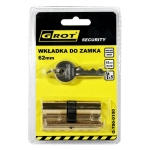 WKŁADKA BĘBENKOWA 31/31MM 62MM MOSIĄDZ 5 KLUCZY